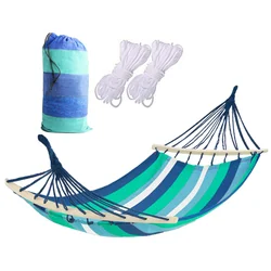 Hammock 1-osobowy with Blue White crossbar