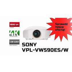 4K projektor SONY VPL-VW590ES / W + držák + 4K 10m kabel volejte 666 073 847 prezentace