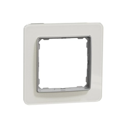 Frame 1-krotna, glass imitation white SEDNA ELEMENTS