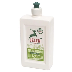 Deer on a dish of ferns with hand balm 500 ml