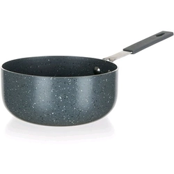 saucepan with handle 14x6cm non - stick surface GRANITE Gray
