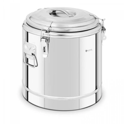STAINLESS STEEL GASTRONOMY FLASK 22L ROYAL CATERING 10011215 RCTP-22E