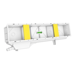 Concealed box for air conditioner indoor unit Tecnosystemi, Professional Elite with drainage 520x100x65