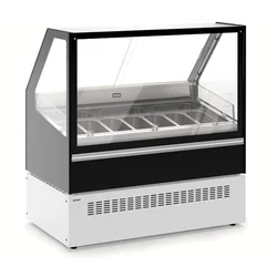 Ice cream dispenser | ice cream showcase | conservator | GELATO VG 10 | 10 cuvettes | 1315x765x1360 mm