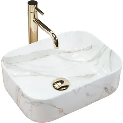 Rea Demi Mini Aiax Shiny countertop washbasin