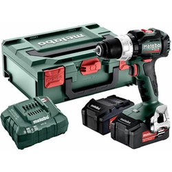 Metabo BS 18 LT BL cordless drill driver with chuck 18 V | 34 Nm/75 Nm | Carbon Brushless | 2 x 4 Ah battery + charger | in metaBOX