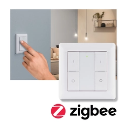 P 50134 Smart Home Zigbee On / Off / Dimm switch white - PAULMANN