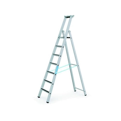 Zarges R13StepS 1x7 single-sided podium ladder