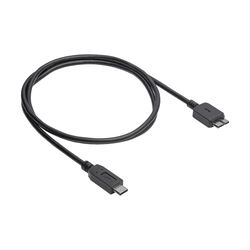 Akyga USB cable AK-USB-44 micro USB B (m) / USB type C (m) ver.3.1 1.0m