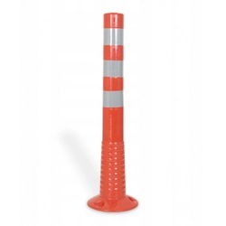 Tilting road post, flexible, reflective, blocking 75cm SD-75-1