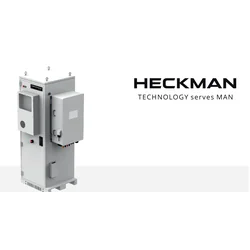 Heckman ZHFP60100A 60kWh set, hermetic cabinet with heat pump, fire protection