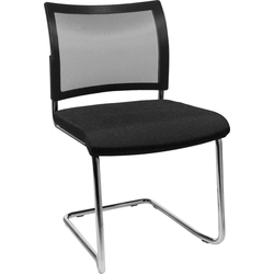 Bes.-Chair Visit20 with padding/net, black