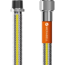 Gas hose Merabell Gas Profi R1 / 2 "-Rp1 / 2" 125 cm