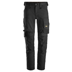 Snickers Workwear Pants AllroundWork Stretch Black Size:258