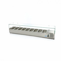Maxima countertop refrigerated display case 200 cm - 1/3 GN MAXIMA 09400335 09400335