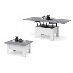 Transformer coffee table 900-1800 x 680 x H490-760mm