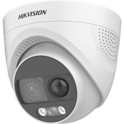 Analogue ColorVu surveillance camera, 4K with PIR 11 m, lens 2.8mm, WL 20 m, Audio, Alarm, IP67 - HIKVISION DS-2CE72UF3T-PIRXO-2.8mm
