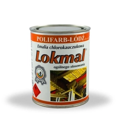 Yellow cadmium chlorinated rubber 0.8l.LOKMAL