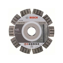 Bosch Best for Concrete diamond cutting disc 125 x 22,23 mm