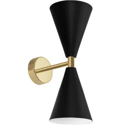 WALL LAMP, WALL LAMP APP1140-2W Black and gold