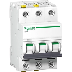 Schneider Electric Wyłącznik nadprądowy 3P C 16A 10kA AC iC60H-C16-3 (A9F07316)