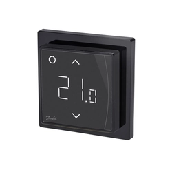 Electrically heated floor thermostat Danfoss ECTemp, Smart, programmable, black