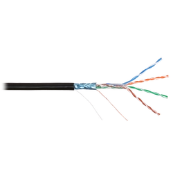 NIKOMAX Nástěnný kabel F/UTP, CAT5e, Fca, PE, 100m, černý