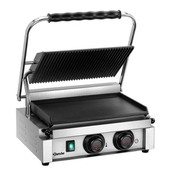 Contact Grill "Panini-MDI" 1GR ribbed top / smooth bottom