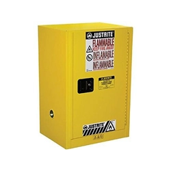 Fireproof cabinet (45 L), 1-door Yellow Up to 100 L. 0 - 1 pcs.Automatic 89cm X 59cm X 46cm