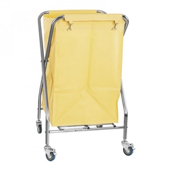 Hotel trolley for laundry 200l, foldable