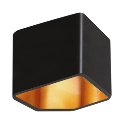 Space Wall lamp 6W LED Black / Gold BRITOP Lighting 1120104