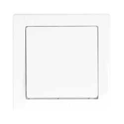 Switch, universal light / bell, with backlight - white
