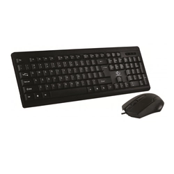 Rebeltec Simplo Type-A USB wired keyboard + mouse set