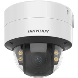 ColorVu IP Dome Surveillance Camera 4 Lens Megapixels 3.6-9mm White Light 40m Hikvision Slot Card DS-2CD2747G2-LZSC