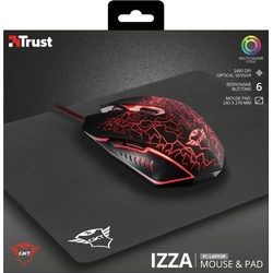 Trust Gaming Mouse With Ziva Pad Trust Ziva Gaming Mouse And Mouse Pad Merxu