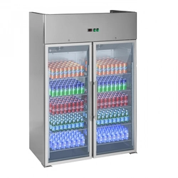 Two-door refrigerated display 984 liters