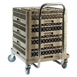 Trolley for transporting dishwasher baskets | Stalgast 810,000