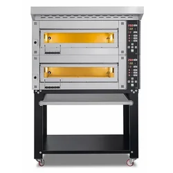 Modular bakery oven 2-komorowy | electric | 15 kW | 400V | 1260x1020x1850 | MD/800/1