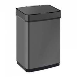 Automatic waste bin - 50 l - black - rectangular FROMM_STARCK 10260206 STAR_BIN_37