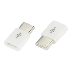 USB adapter, micro USB socket - USB-C plug