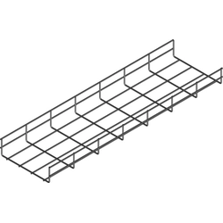 Mesh cable tray Baks 970106 U-shape Without connector Steel Continuously galvanized