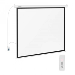 Projection screen 177 x 134 cm, 84 "electric