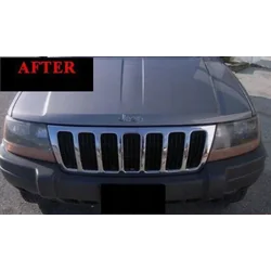 99-04 JEEP GRAND CHEROKEE - Chromen strips, chromen grill