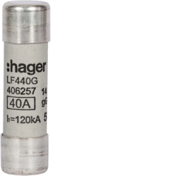 Cylindrical fuse Hager LF440G 14x51 mm AC 500 V AC aM (switchgear protection)