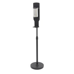 Non-contact automatic disinfecting gel dispenser | disinfection station | black
