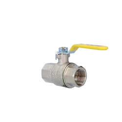 Nickel-plated gas ball valve with steel lever (DSt) ORION (NN version)3/4"