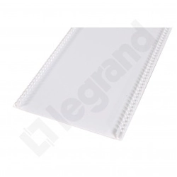 Cover for wall duct/Installation column Legrand 010526 Plain Spanned Plastic Polyvinyl chloride (PVC) Untreated