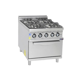 Moratti professional stove, 4 mesh with 800x900x850 mm oven