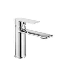 REA Veneta Chrome Washbasin Faucet Low