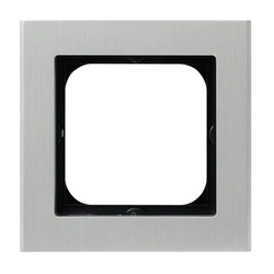 Cover frame for domestic switching devices Ospel R-1RA/35 SONATA Aluminium Plastic